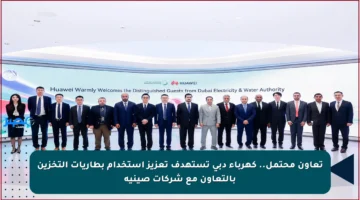 تعاون محتمل.. كهرباء دبي تستهدف تعزيز استخدام بطاريات التخزين بالتعاون مع شركات صينية